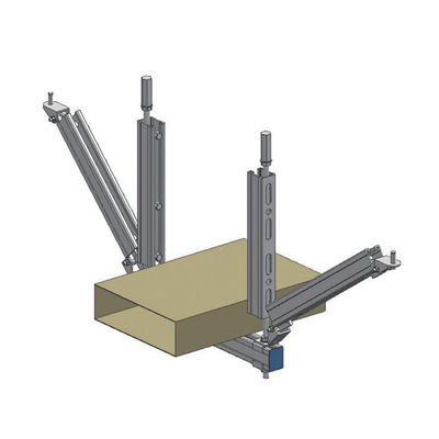 OEM 100Lbs Cable Tray sismico supporto di supporto longitudinale braccia galvanizzato