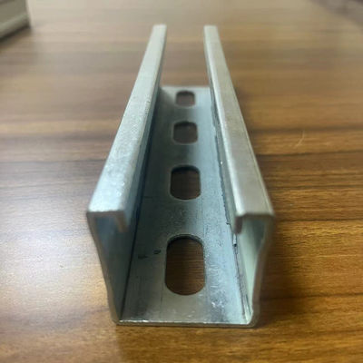 Seismico 1 5/8&quot; Galvanizzato Unistrut Acciaio Brackets C Canale resistente al terremoto