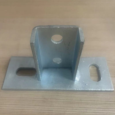 Fabbricazione in metallo di supporti angolari galvanizzati supporti T galvanizzati personalizzati