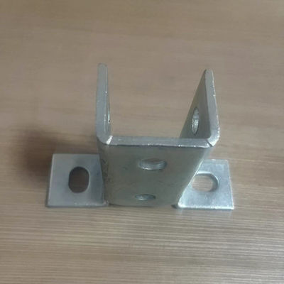 Fabbricazione in metallo di supporti angolari galvanizzati supporti T galvanizzati personalizzati