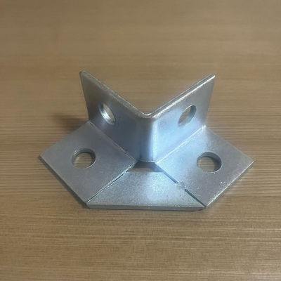 Fascio galvanizzato Terremoto sismico Retrofit Brackets Sostegno strutturale 6x6