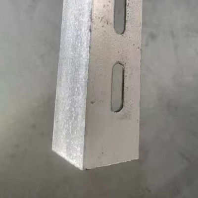 Galvanizzato su misura, trave di supporto ad angolo a fessure, canale da 100 mm per le cornici industriali