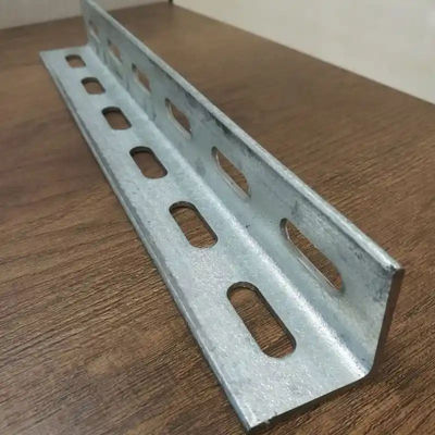 2 pollici di ferro angolare a fessura di canale HDG zincato galvanizzato personalizzato