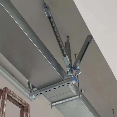 HDG Cable di acciaio galvanizzato Sistemi di supporto per braccia sismica