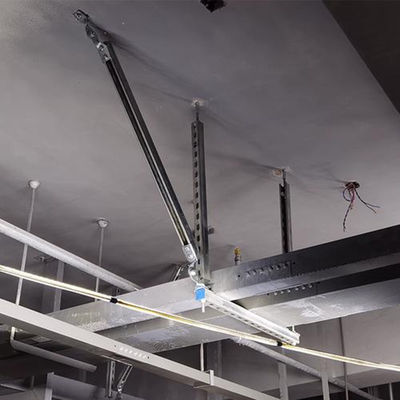 HDG Cable di acciaio galvanizzato Sistemi di supporto per braccia sismica