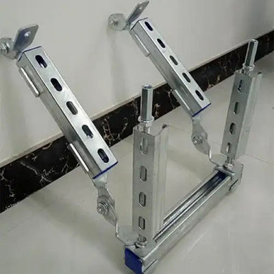 OEM 100Lbs Cable Tray sismico supporto di supporto longitudinale braccia galvanizzato