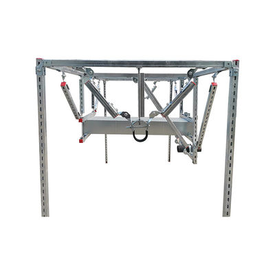Sistemi di frenatura sismica galvanizzata rigida a 4 vie supporto monte 100 mm