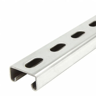 ASTM A36 Struttura galvanizzata solida Strut Channel Metal Framing U Shaped Steel