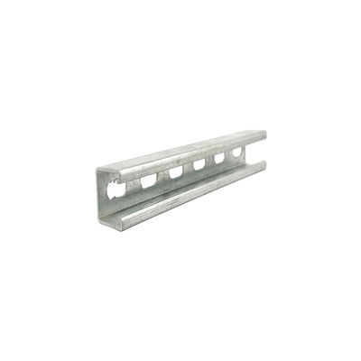C-Shaped Slotted Galvanized Slotted Channel Strut Channel Steel 3 pollici ODM
