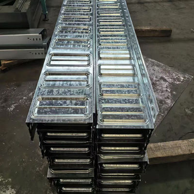 Corrosione resistente hdgi Raceway Cable Tray 4 pollici 12 pollici per sistemi elettrici