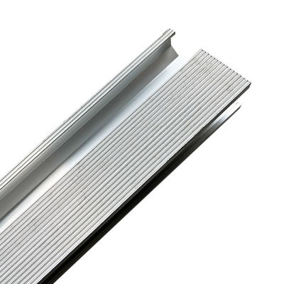 304 in acciaio inossidabile alluminio pannello solare bracciale per rotaie progettato 40 mm