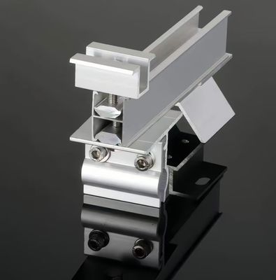 Pannello solare resistente alla corrosione, supporti per rotaie, lega di alluminio 21 mm